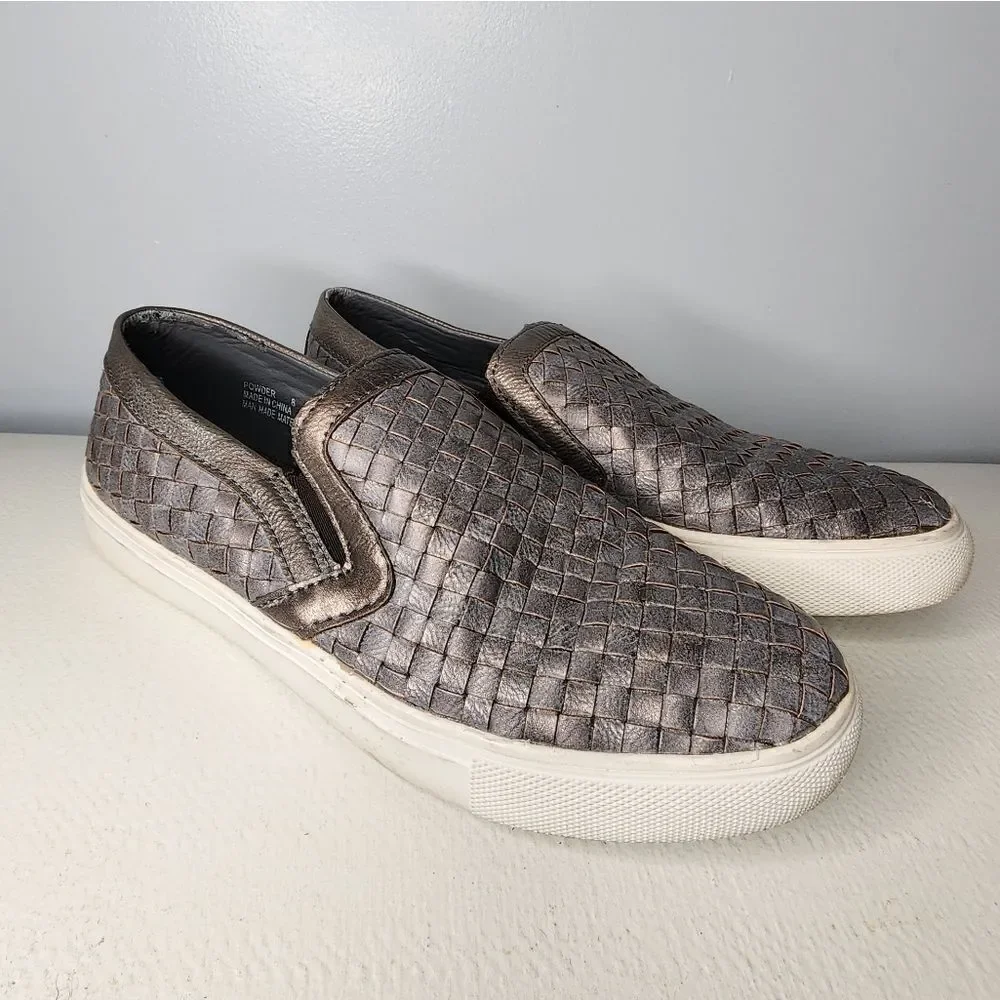 Corkys Powder Sneakers Casual Silver Size 8 Women's